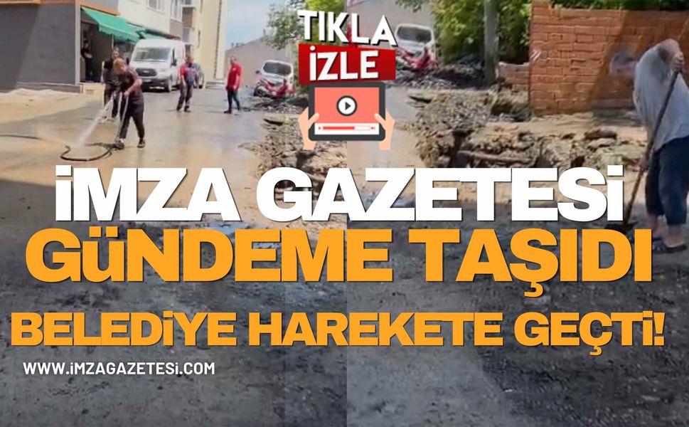 İmza Gazetesi Gündeme Taşıdı, Kozlu Belediyesi Harekete Geçti!