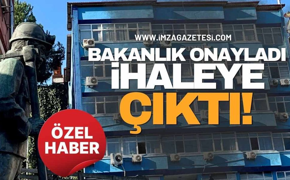 Bakanlık Onayladı! Zonguldak’taki İŞKUR Binası İhaleye Çıktı!