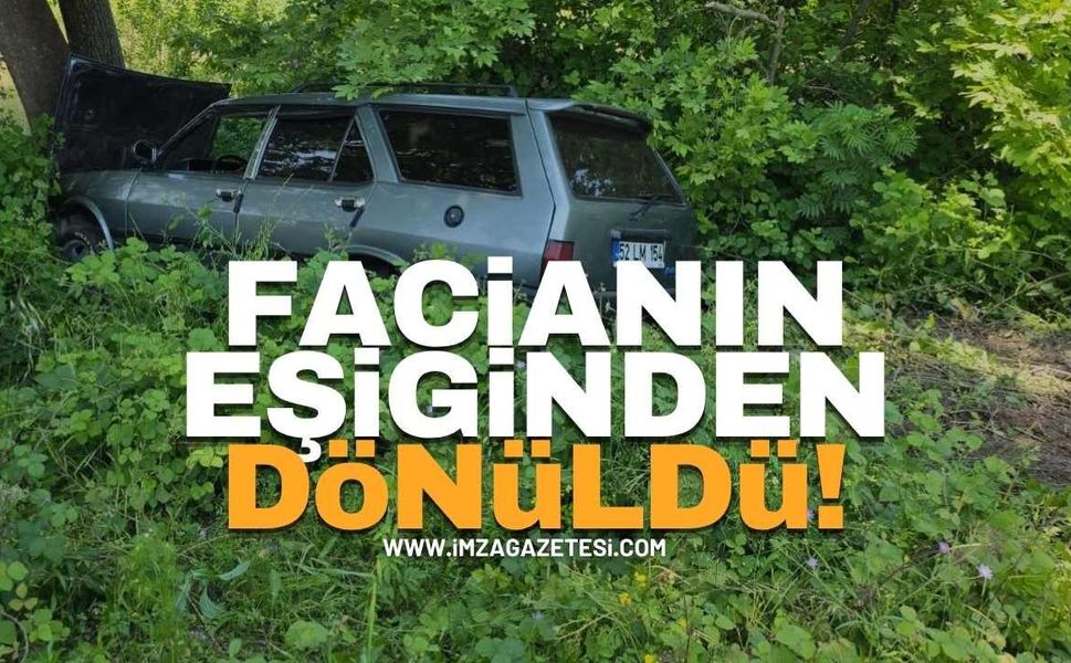 Çaycuma'da Facianın Eşiğinden Dönüldü!