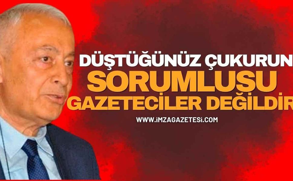 ÇGD Zonguldak Şube Başkanı Ali Ayaroğlu’ndan CHP’ye Sert Tepki: "Düştüğünüz Çukurun Sorumlusu Gazeteciler Değildir!"