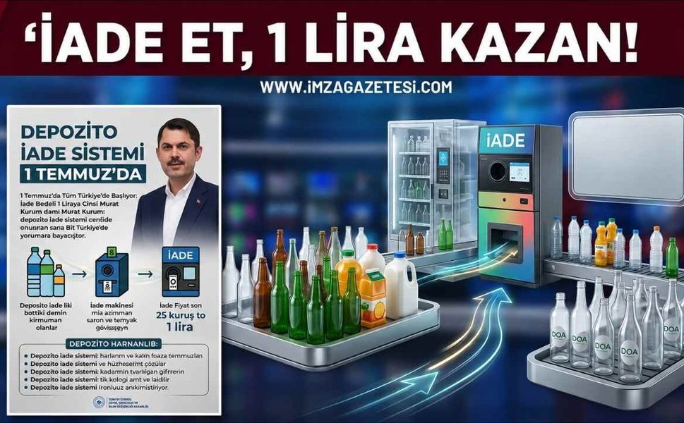 Depozitolu Dönem! İade Et, 1 Lira Kazan!
