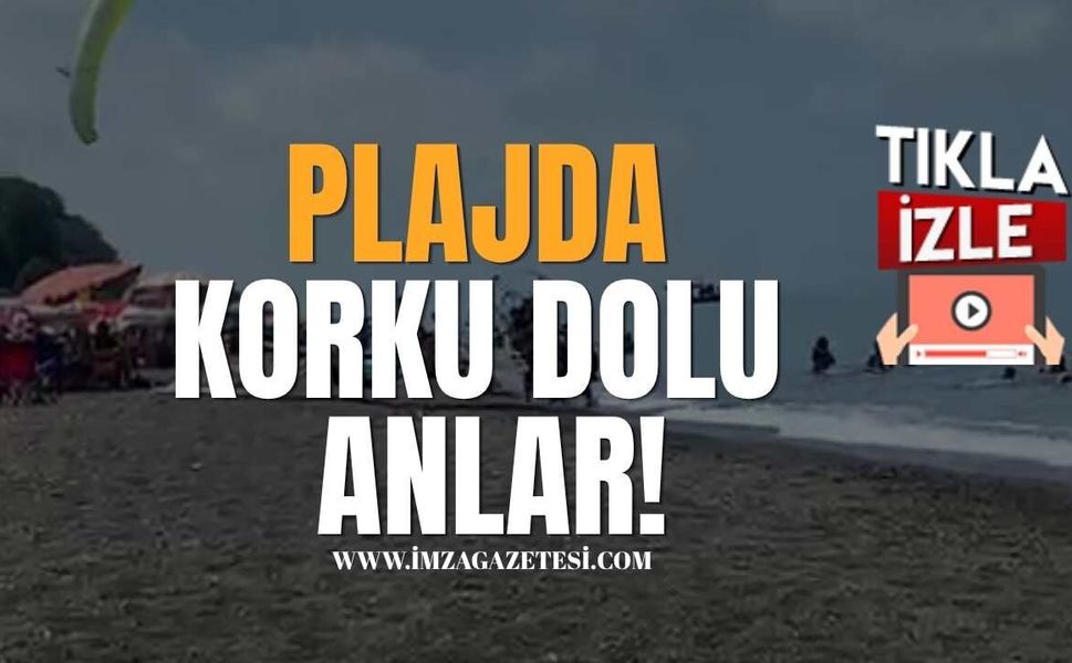 Plajda Korku Dolu Anlar! 3 Yaralı!
