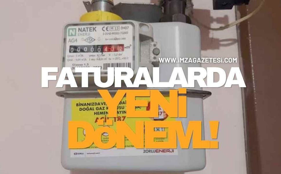 Faturalarda Yeni Dönem Başladı!