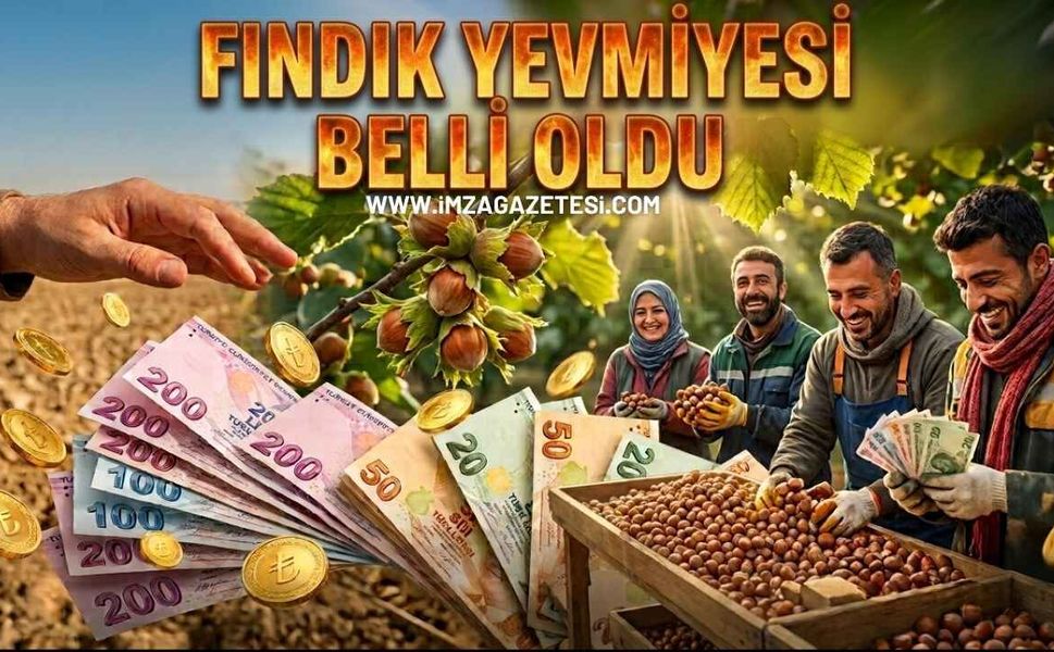 Fındık Yevmiyesi Belli Oldu!