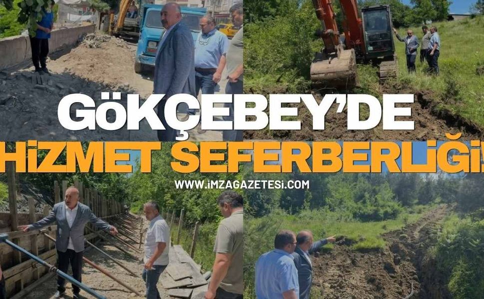 Gökçebey’de Hizmet Seferberliği!