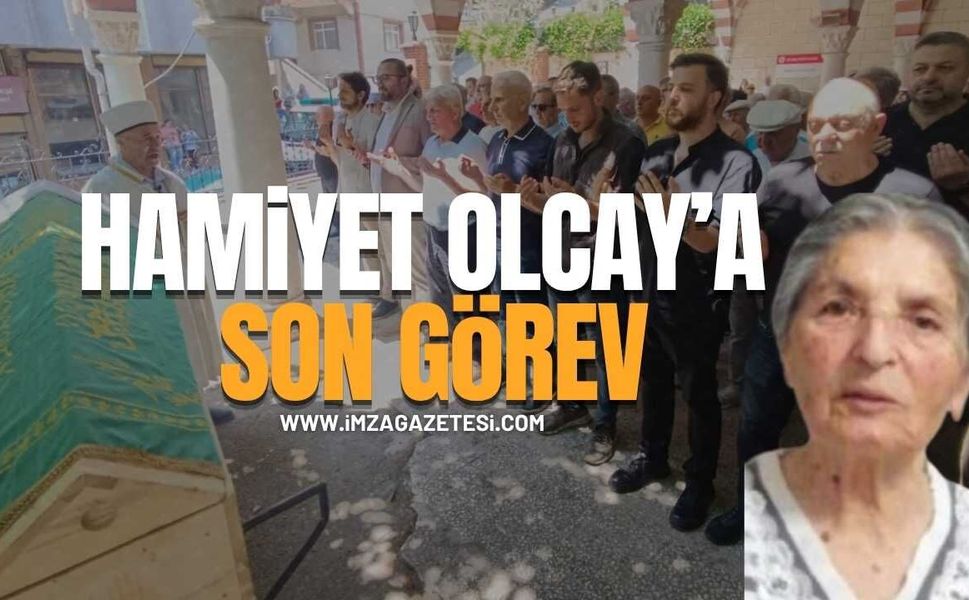 Hamiyet Olcay Son Yolculuğuna Uğurlandı