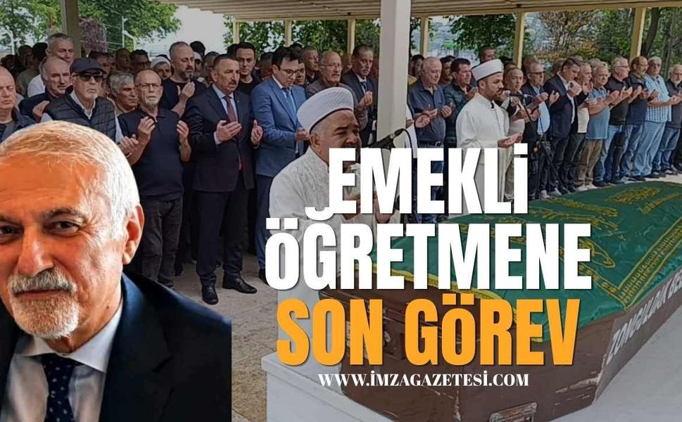 Emekli Öğretmen Hasan Uzun Son Yolculuğuna Uğurlandı