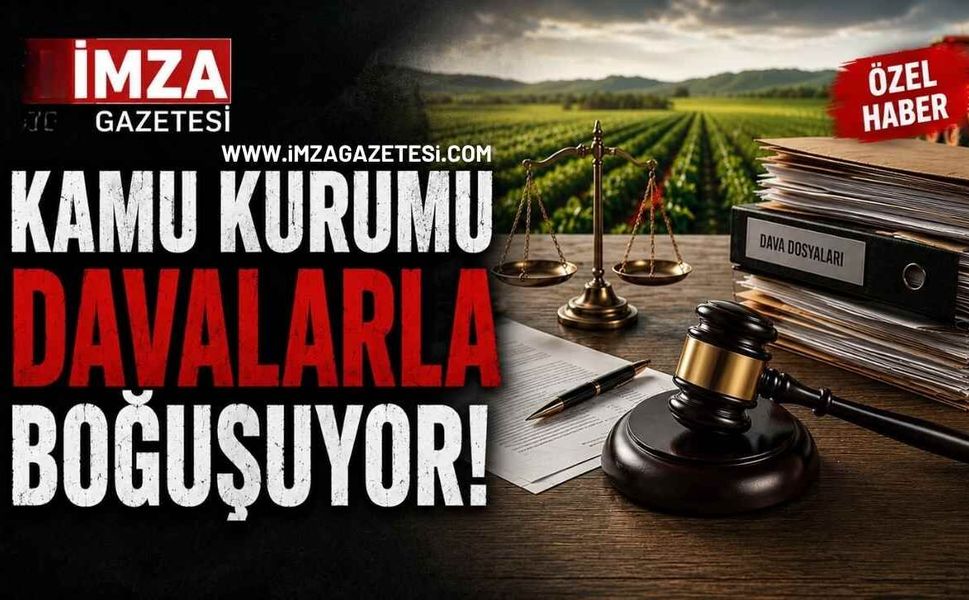 Kamu Kurumu Davalarla Boğuşuyor!