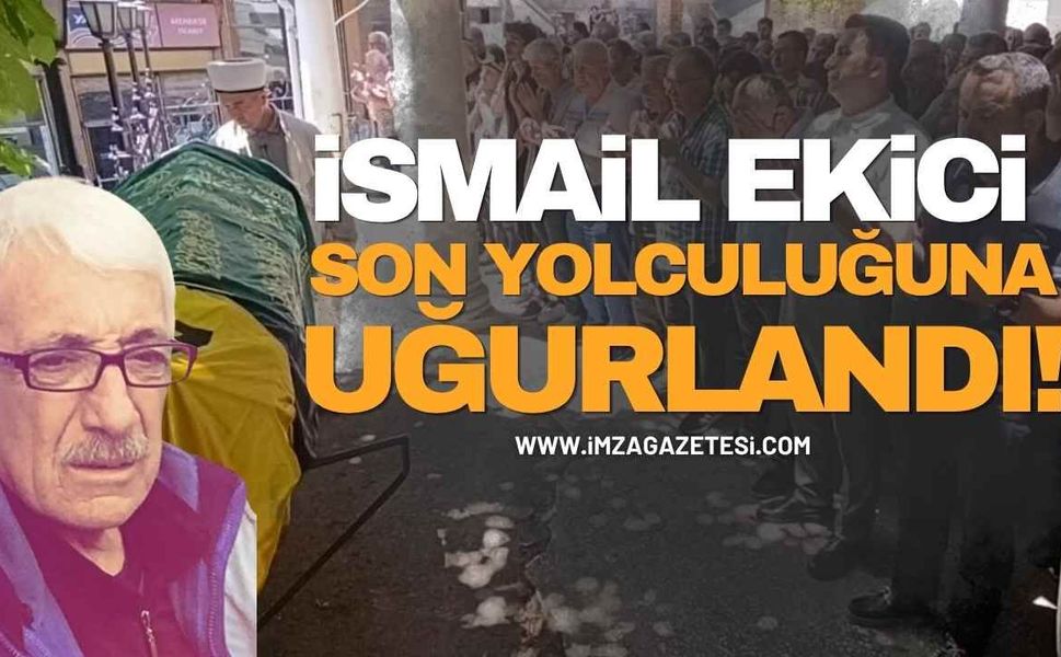 Kilimli Belediyespor’un Acı Kaybı! İsmail Ekici Son Yolculuğuna Uğurlandı