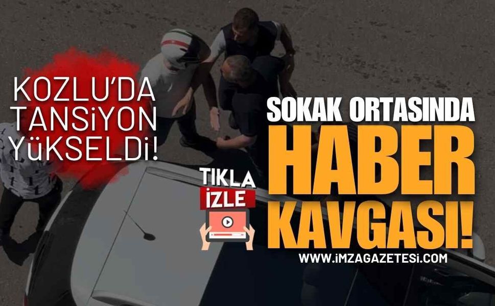Kozlu'da Sokak Ortasında Kavga!