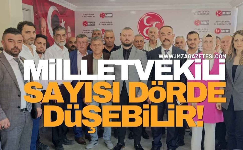 Milletvekili Sayısı Dörde Düşebilir!