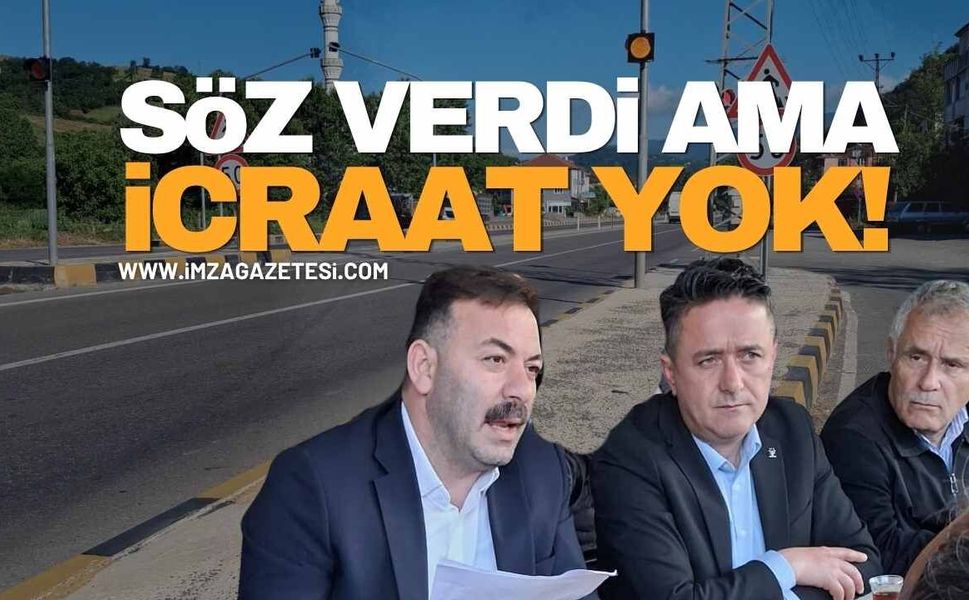 Mustafa Çağlayan Söz Verdi Ama İcraat Yok!