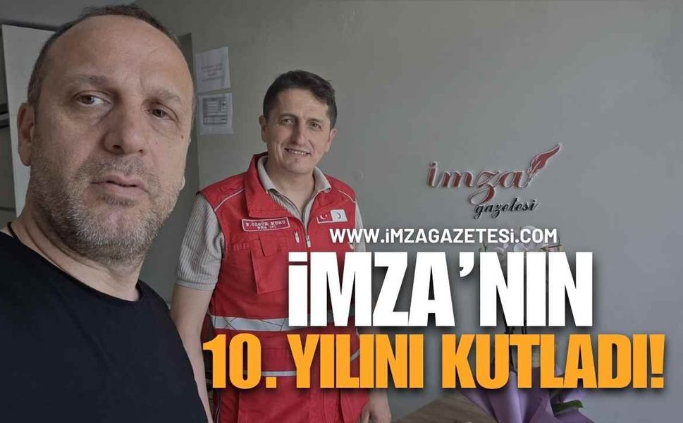 Özgür Kuru'dan İmza Gazetesi'ne Kutlama Ziyareti...