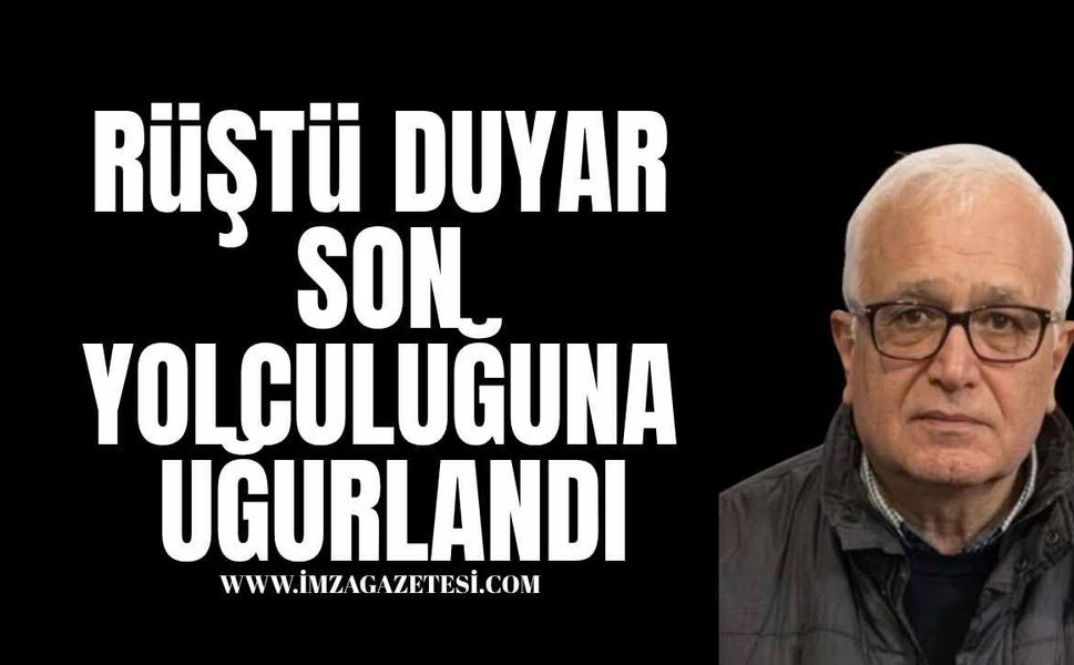 Harita Mühendisleri Camiasının Acı Günü. Rüştü Duyar Son Yolculuğuna Uğurlandı