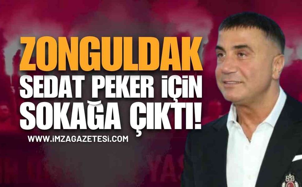 Sedat Peker İçin Zonguldak'ta Meşaleli Doğum Günü Kutlaması