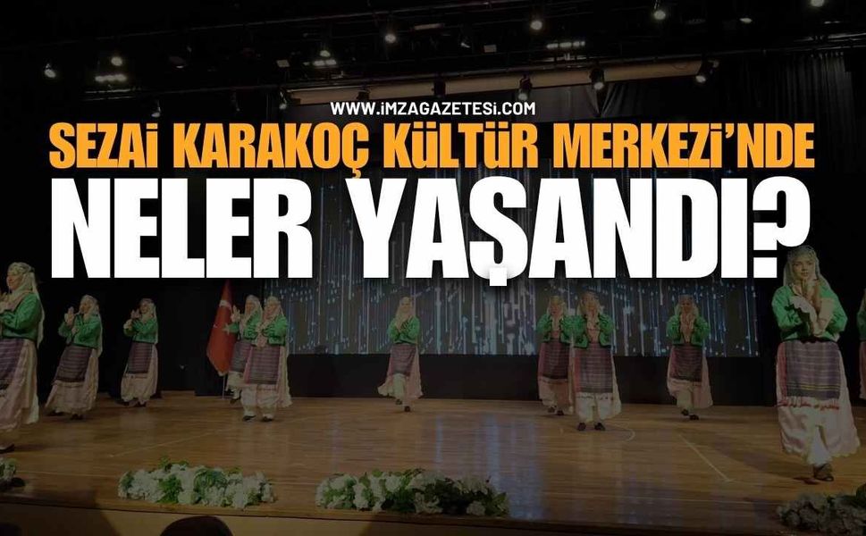 Sezai Karakoç Kültür Merkezi’nde Neler Yaşandı? İzleyenler Dakikalarca Alkışladı