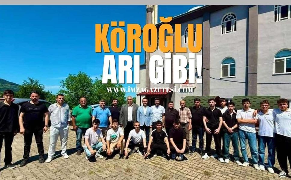 AK Parti Zonguldak Merkez İlçe Başkanı Sezer Köroğlu Arı Gibi…