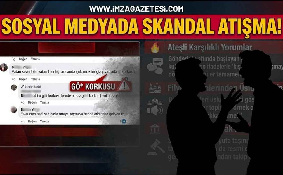 Sosyal Medyada Skandal Atışma!