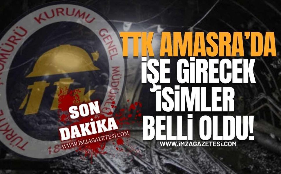 TTK Amasra’da İşe Girecek İsimler Belli Oldu! İşte Kura Sonuçları