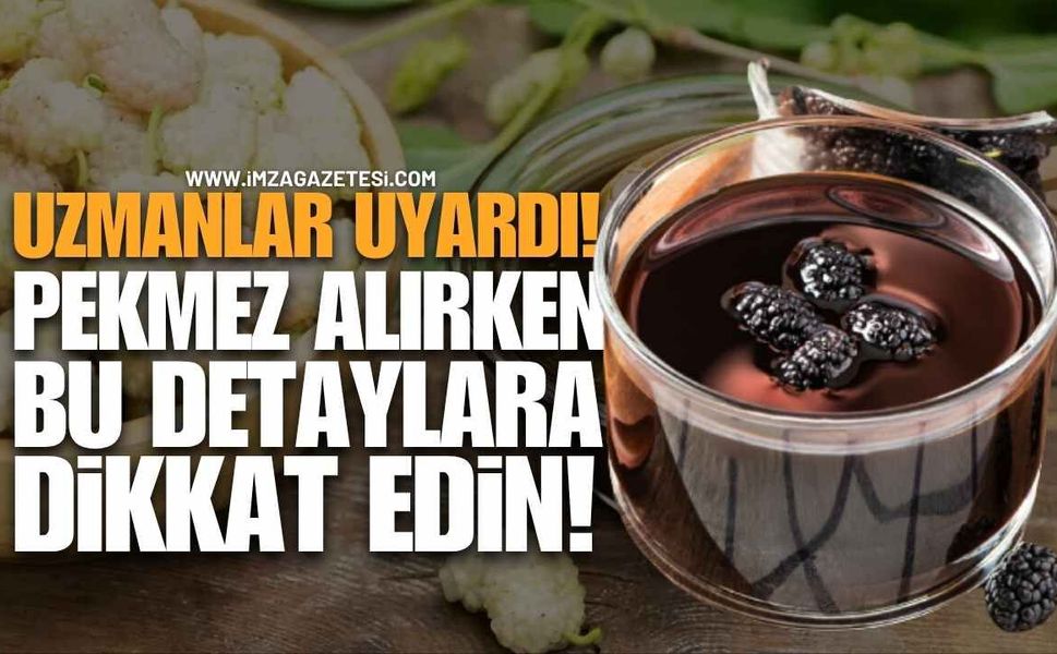 Uzmanlar Uyardı: Pekmez Alırken Bu Detayları Kontrol Edin!