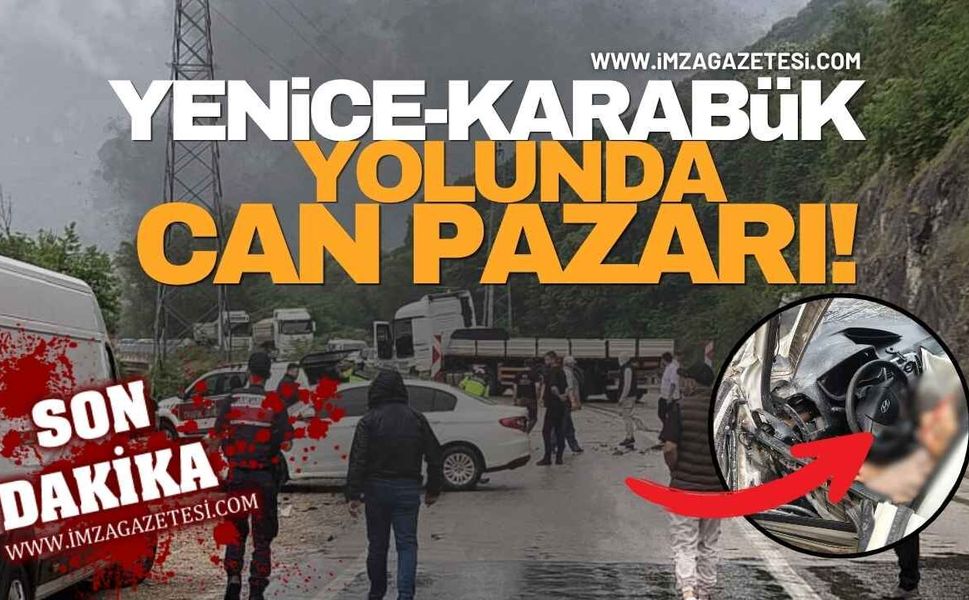 Yenice-Karabük Yolunda Can Pazarı!