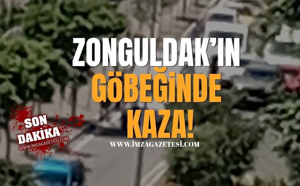 Zonguldak'ın Göbeğinde Kaza!