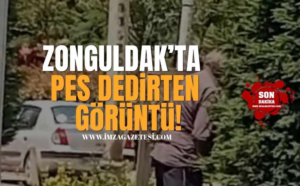 Kozlu'da Gündüz Vakti Pes Dedirten Görüntü!