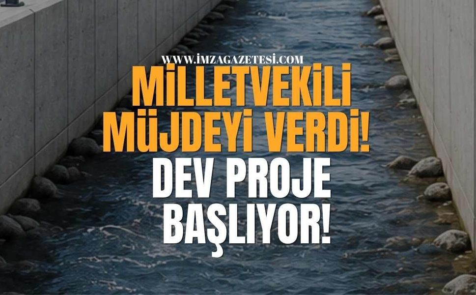 Milletvekili Bozkurt Müjdeyi Verdi! Dev Proje Başlıyor!