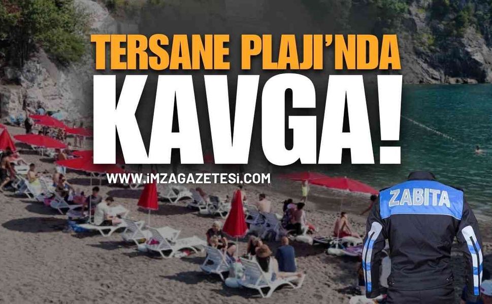 Zonguldak Tersane Plajı'nda Ortalık Karıştı: Zabıta Ve Midyeci Arasında Kavga