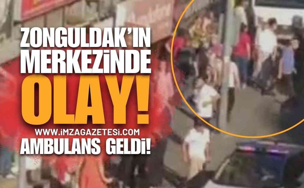 Zonguldak'ın En İşlek Noktasında Olay: Biber Gazı Sıktı