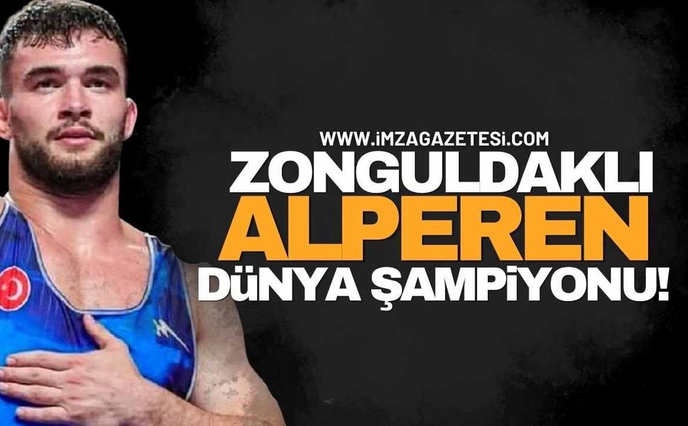 Zonguldaklı Alperen Atar Dünya Şampiyonu Oldu!