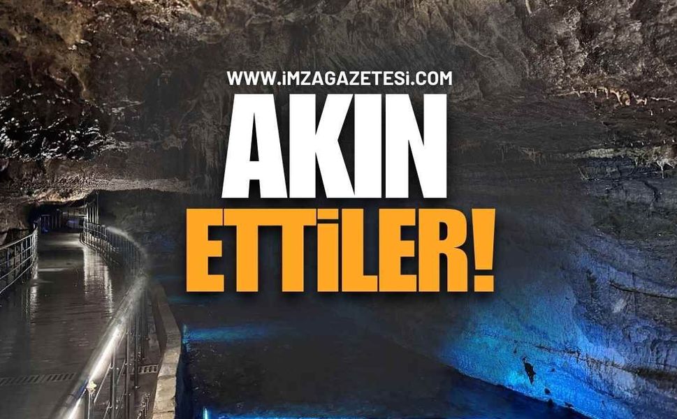 Zonguldak’ta Gökgöl Mağarası'na Akın Ettiler!