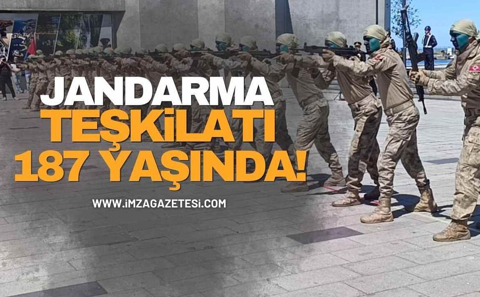 Zonguldak'ta Jandarma Teşkilatı 187 Yaşında!