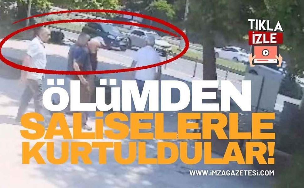 Zonguldak'ta Ölümden Saliselerle Kurtuldular!