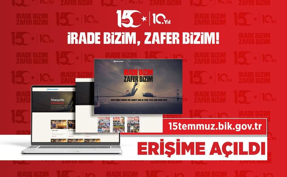 Basın İlan Kurumu 15 Temmuz'un dijital hafızasını erişime açtı!