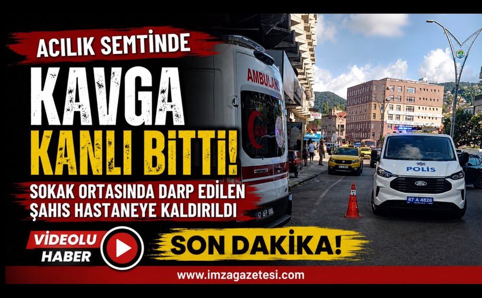 Acılık Semtinde Kavga Kanlı Bitti!