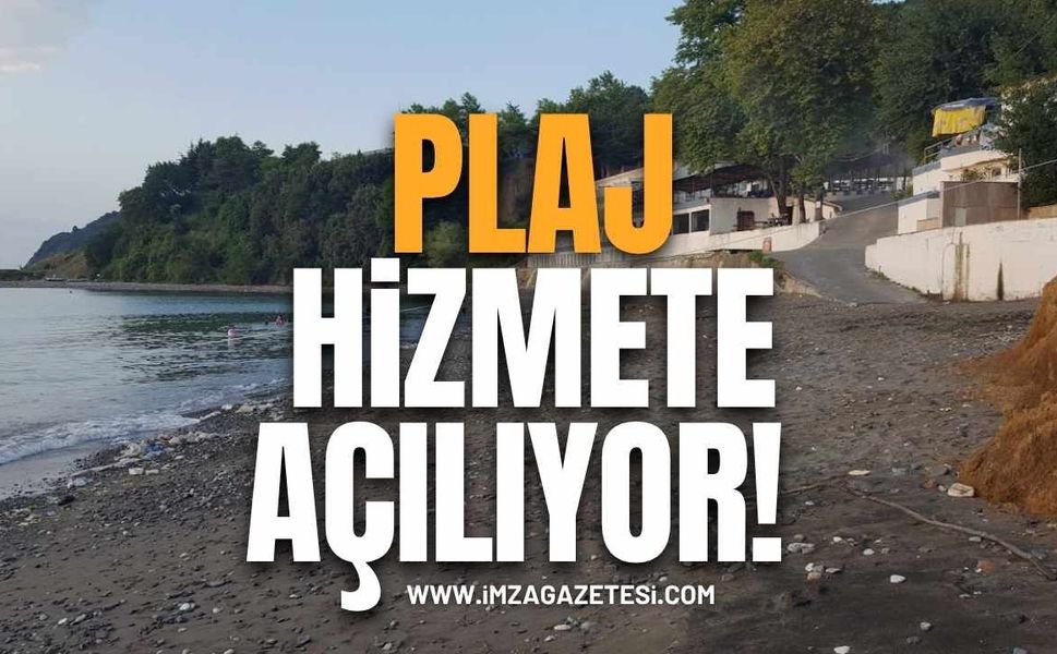 Alaplı Belediyesi Plajı Hizmete Açılıyor!