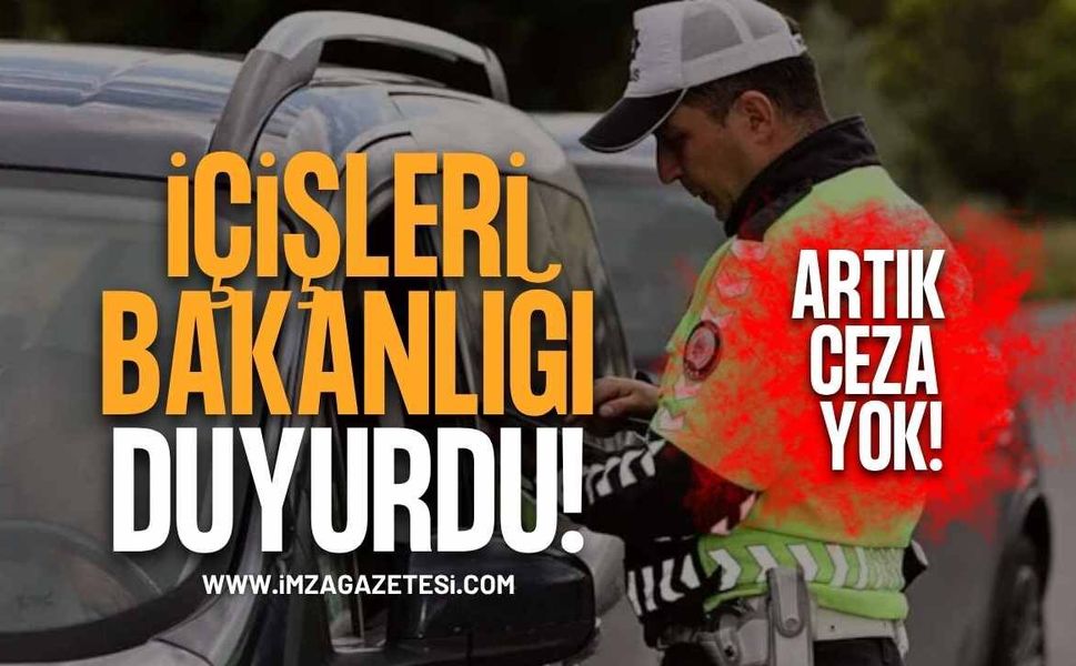 Araç Sahiplerine Sevindirici Haber! Artık Ceza Yok!