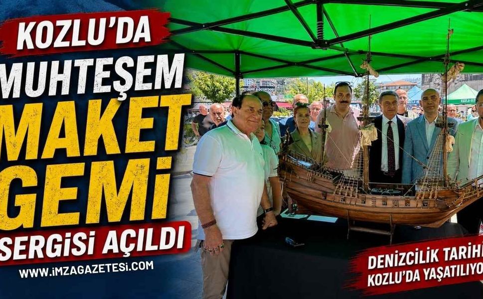 Zonguldak'ta Kabotaj Bayramı Coşkusu... Muhteşem Maket Gemi Sergisi Açıldı