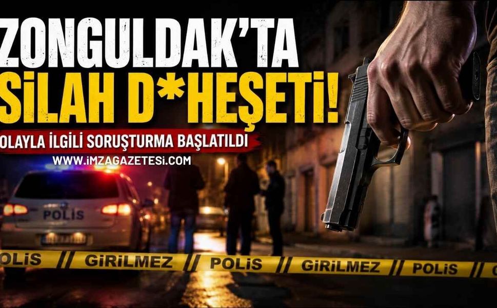 Zonguldak'ta Silah D*hşeti!