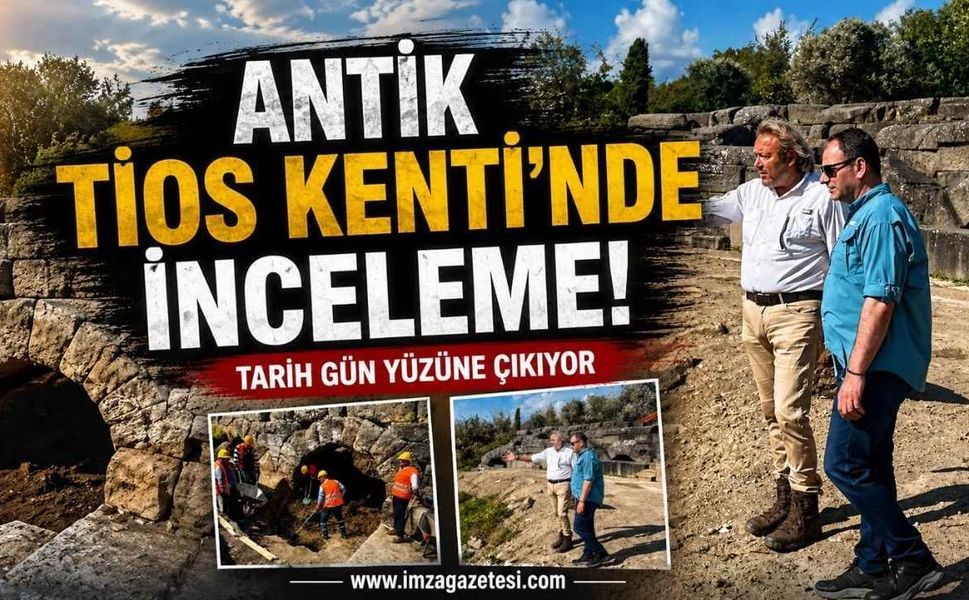 Antik Tios Kenti'nde İnceleme
