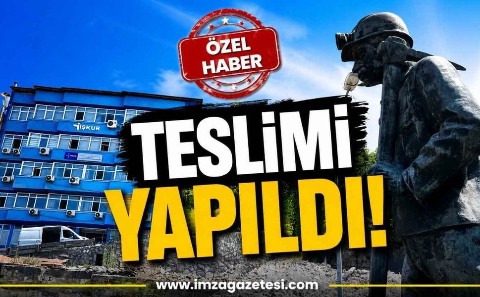 Zonguldak’taki İŞKUR İhalesini Kazanan Firmayla Sözleşme İmzalanarak Yer Teslimi Yapıldı!
