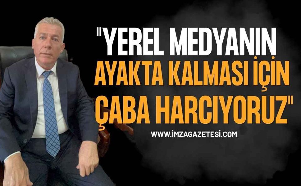 BİK Sakarya Bölge Müdürü İbrahim Çorbacı, "Yerel Medyanın Ayakta Kalması İçin Çaba Harcıyoruz"