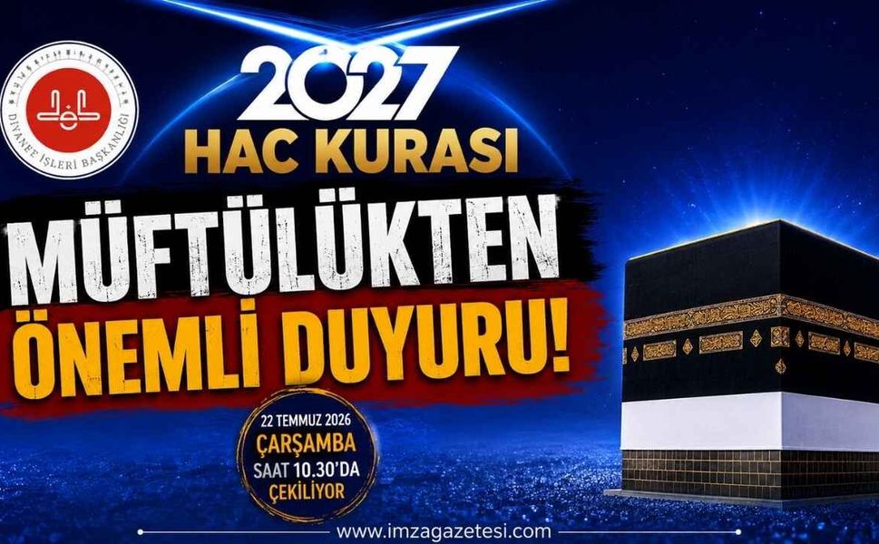 Müftülükten Önemli Duyuru!