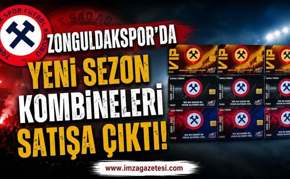Zonguldakspor'da Yeni Sezon Kombineleri Satışa Çıktı