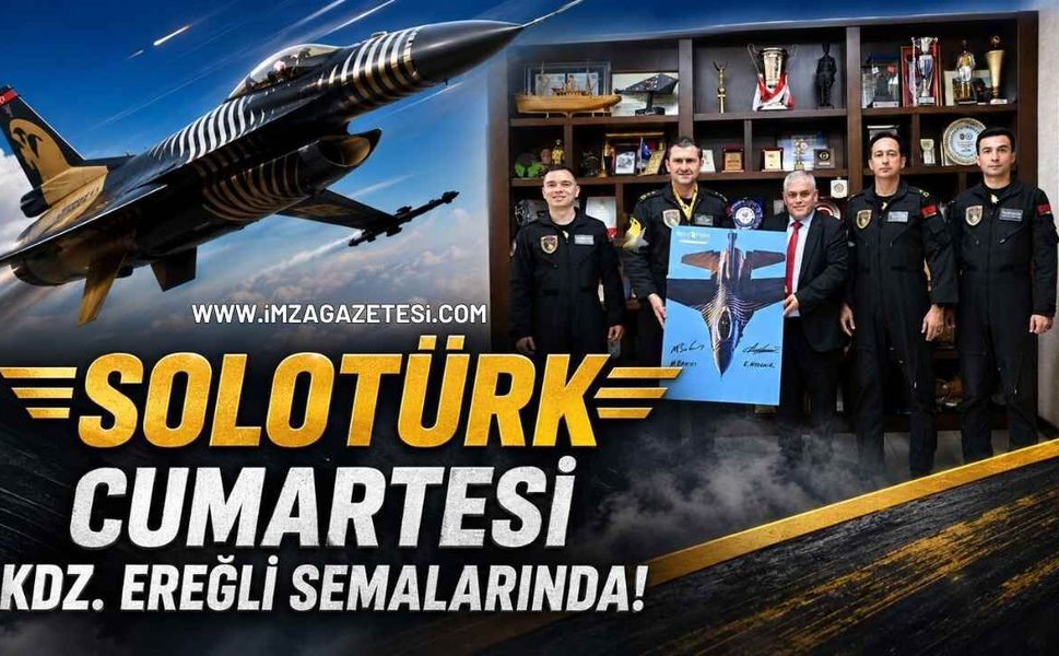 SOLOTÜRK Cumartesi Kdz. Ereğli Semalarında!