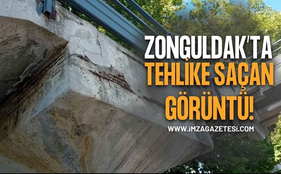 Zonguldak’ta Tehlike Saçan Görüntü!