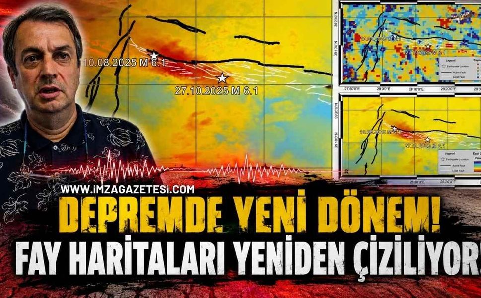 Depremde Yeni Dönem! Fay Haritaları Yeniden Çiziliyor!
