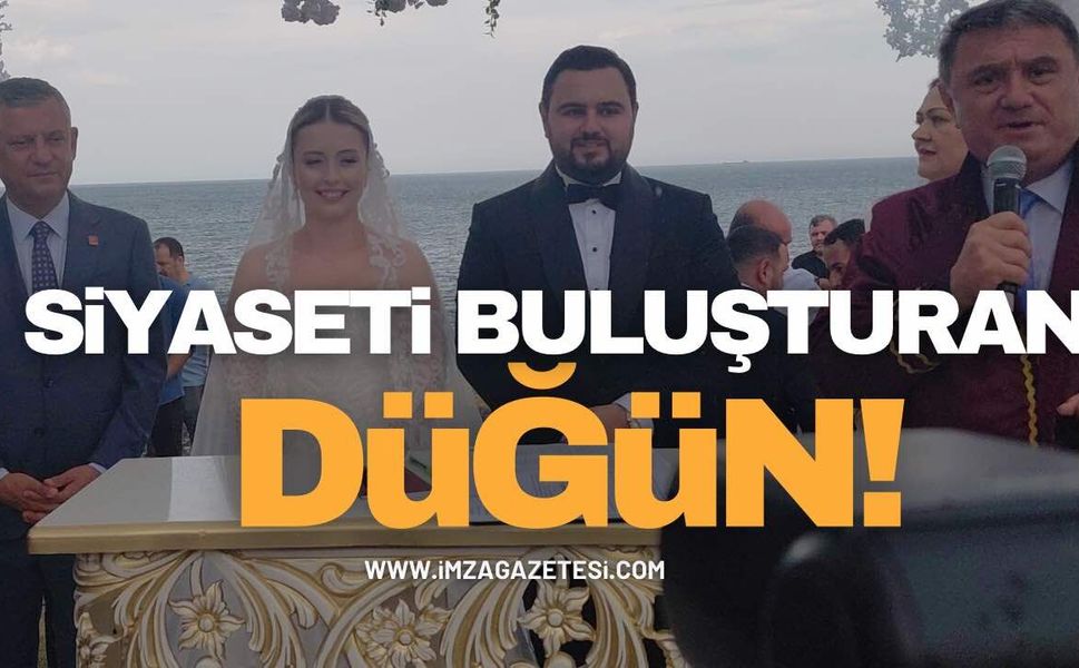 Zonguldak'ta Siyaseti Buluşturan Düğün!