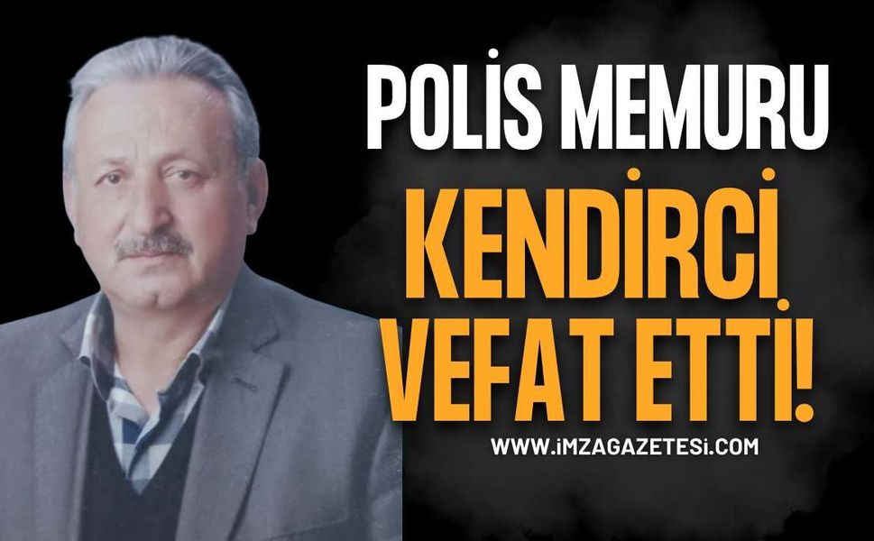 Polis memuru hayatını kaybetti